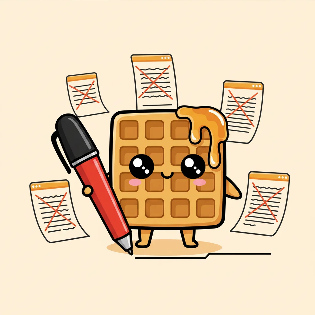 How to Remove Waffle From Your Writing